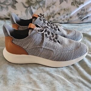 Johnston & Murphy Gray and Tan Sneakers